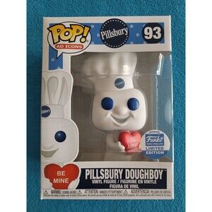 Funko Pop Ad Icons Pillsbury Doughboy Funko Shop Exclusive Valentines Be Mine 93